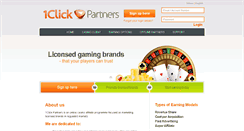 Desktop Screenshot of 1clickpartners.com